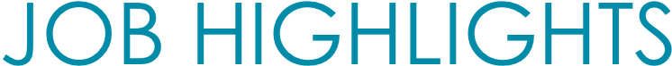 Job Highlights